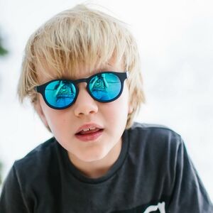 Детские солнцезащитные очки Babiators Polarized Keyhole Агент, 0-2 лет, черные