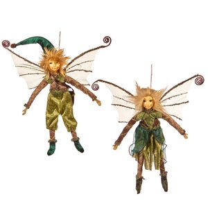 Кукла на елку Эльфийка Анариэль - Сон в Летнюю Ночь 38 см, подвеска Goodwill фото 2