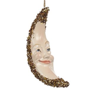 Елочная игрушка Месяц Ди Мажио - Золото Востока 15 см, подвеска Goodwill фото 1