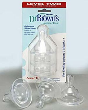 Соски силиконовые Dr. Brown's