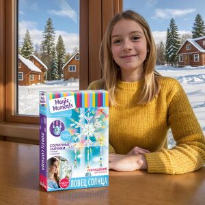 Набор для творчества Ловец солнца: Снежинка, 43 см Magic Moments фото 3