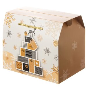Подарочный пакет-коробка Magic Christmas - Волшебный Олень