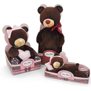 Мягкая игрушка Медведь Choco с сердцем 15 см, Orange Choco&Milk Orange Toys фото 9