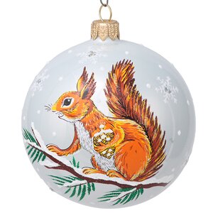 Набор стеклянных елочных шаров Лесная Сказка 5-9 см, 13 шт Фабрика Елочка фото 4