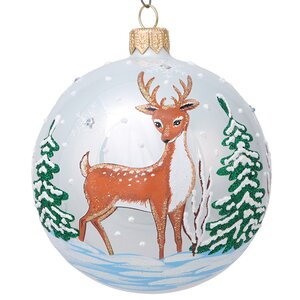 Набор стеклянных елочных шаров Лесная Сказка 5-9 см, 13 шт Фабрика Елочка фото 8