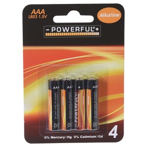 Батарейки AAA, 4 шт Koopman фото 1