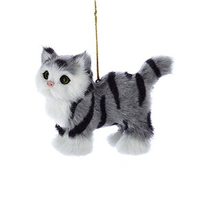 Елочная игрушка Кот Саванна - Christmas Cats 11 см, подвеска Kurts Adler фото 1