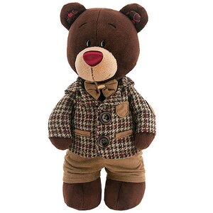 Мягкая игрушка Медведь Choco в клетчатом пиджаке 30 см, Orange Choco&Milk Orange Toys (Орандж Тойс) фото 1