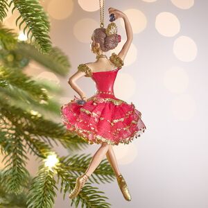 Елочное украшение Балерина Кармен 17 см, подвеска Kurts Adler (Куртс Адлер) фото 3