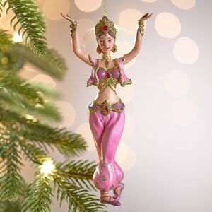 Елочное украшение Восточная Танцовщица 17 см, подвеска