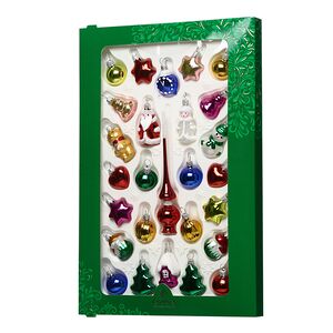 Набор елочных игрушек Детский, 27 шт, стекло, подвеска Фабрика Елочка фото 2