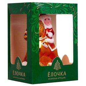 Елочная игрушка Лошадка - Качалка 9 см, стекло Фабрика Елочка фото 7