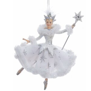 Елочная игрушка Балерина Снежная Королева 17 см, подвеска Kurts Adler фото 1