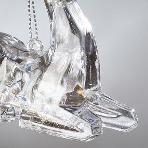 Елочная игрушка Олень Филидель 10 см с золотыми рогами, подвеска Koopman фото 6