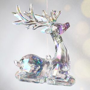 Елочная игрушка Олень Филидель 10 см с перламутровыми рогами, подвеска Koopman фото 5