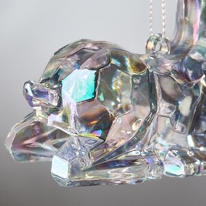 Елочная игрушка Олень Филидель 10 см с перламутровыми рогами, подвеска Koopman фото 4