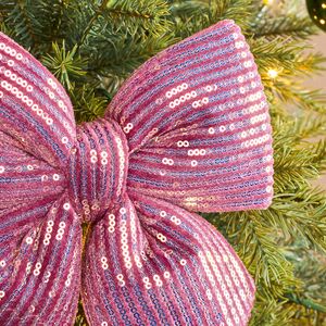 Декоративный бант Splendente 25*21 см, розовый Koopman фото 2