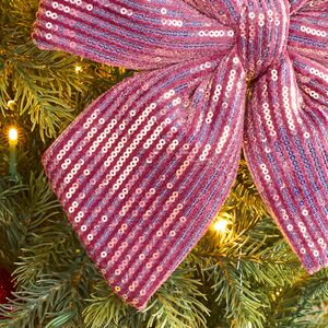 Декоративный бант Splendente 25*21 см, розовый Koopman фото 3