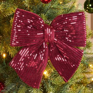 Декоративный бант Splendente 25*21 см, красный Koopman фото 1