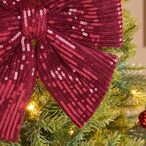 Декоративный бант Splendente 25*21 см, красный Koopman фото 3