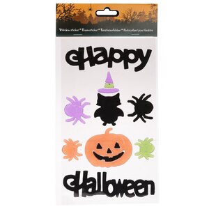 Желейные наклейки на Хэллоуин - Happy Halloween 20*15 см, 4 листа Koopman фото 3