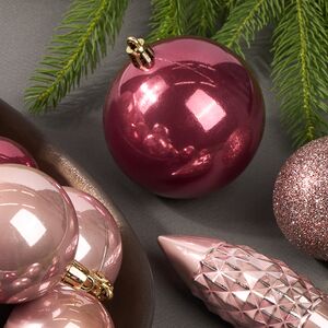 Набор пластиковых шаров Charmic - Ягодная Карамель 5-12 см, 31 шт Koopman фото 4