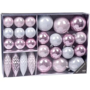Набор пластиковых шаров Charmic - Жемчужная Роза 5-12 см, 31 шт Koopman фото 6