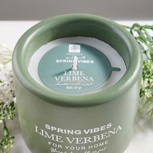 Ароматическая свеча в стакане Relaxation - Лайм и Вербена 8 см Koopman фото 5