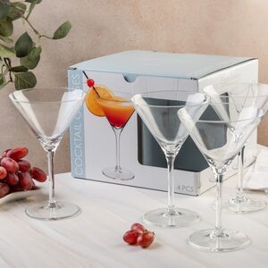 Набор бокалов для мартини Moscato 4 шт, 260 мл, стекло Koopman фото 2