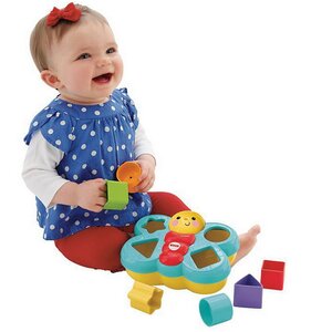 Сортер Бабочка, 20 см Fisher Price фото 2