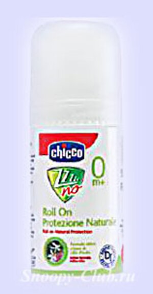 Роликовый карандаш от комаров,50мл Chicco (Чикко) фото 1