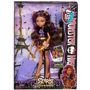 Кукла Клодин Вульф Скариж: Город страха 26 см (Monster High) Mattel фото 6