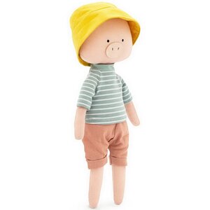 Мягкая игрушка Поросенок Ники 30 см, Cotti Motti Orange Toys фото 2