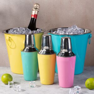 Ведро для шампанского Фанданго 20*20 см, желтое Koopman фото 4