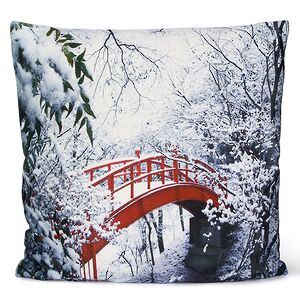 Декоративная подушка с лампочками Mystery Bridge 45*45 см, на батарейках Peha (Пеха) фото 5