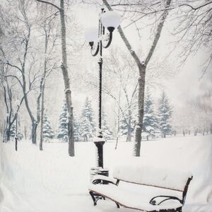 Декоративная подушка с лампочками Winter Alley 45*45 см, на батарейках Peha (Пеха) фото 4