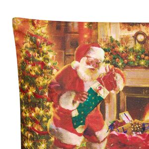 Новогодняя подушка с лампочками Christmas Eve 45*45 см, на батарейках Peha (Пеха) фото 2