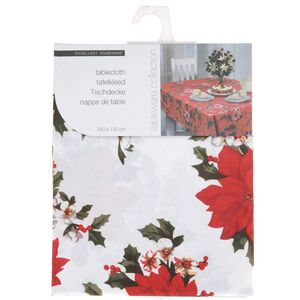 Новогодняя скатерть Магические Пуансеттии 180*130 см Koopman фото 2