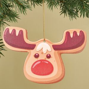 Деревянная елочная игрушка Олень - Пряничные Истории 10 см