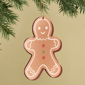 Деревянная елочная игрушка Пряничек - Пряничные Истории 10 см МанузинЪ фото 2