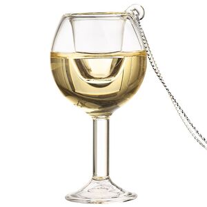 Елочная игрушка Бокал Шабли 7 см, стекло, подвеска Kurts Adler фото 4