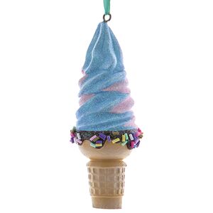 Елочная игрушка Мороженое Сны Единорога - Elf Cooks 10 см