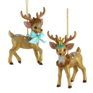 Елочная игрушка Олененок Принц Бамби - Enchanted Forest 10 см Kurts Adler фото 2