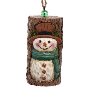 Елочная игрушка Enchanted Forest Snowman 8 см