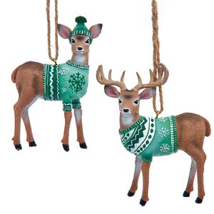 Елочная игрушка Олень Эридан из Сумеречной Лощины 9 см Kurts Adler фото 2