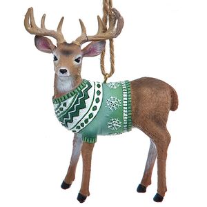 Елочная игрушка Олень Эльдориан из Сумеречной Лощины 9 см