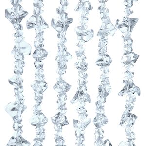 Елочная игрушка Сосулька - Cristaux de Clace 15 см, 6 шт, акрил