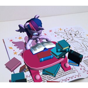 Живая раскраска 3D "Моя маленькая пони. Волшебная вечеринка" Devar Kids (Девер Кидс) фото 3