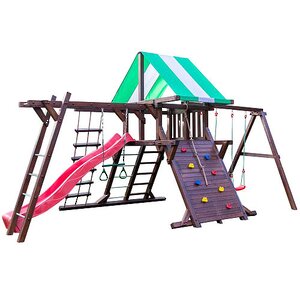 Детская игровая площадка Таити для улицы, дерево Самсон фото 1