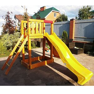 Детская игровая площадка Мальта для улицы, дерево Самсон фото 2